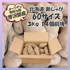 ★残り僅か★訳あり 厚沢部町 メークイン 北海道産 じゃがいも ...