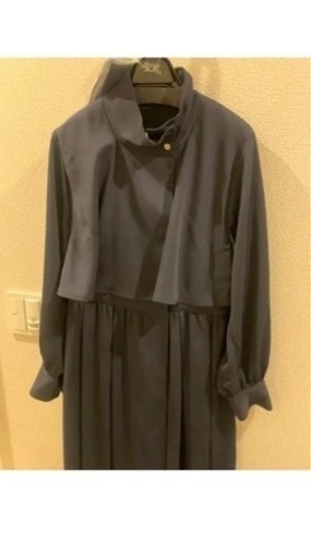 JILL by JILLSTUART 2Wayスタンドカラートレンチ　ネイビー