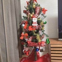 【取引成立】クリスマスツリー🎄（120cm)、サンタコス🎅セット