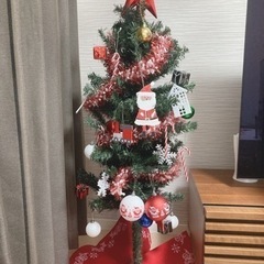 【取引成立】クリスマスツリー🎄（120cm)、サンタコス🎅セットの画像