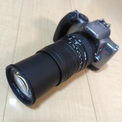 【掲載12/4まで】一眼レフカメラ (フィルム) 100-300mmレンズ付きの画像