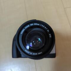 【掲載12/4まで】一眼レフカメラ (フィルム) 100-300mmレンズ付きの画像