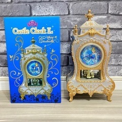 ディズニー シンデレラ キャッスルクロック 置き時計・壁掛け時計の画像
