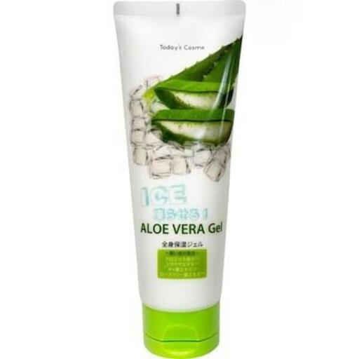 Today's Cosme アロエ アイスALジェル 250ml 冷凍庫で凍らせる アイス ジェル ボディ フェイス 保湿\n