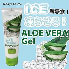 Today's Cosme アロエ アイスALジェル 250ml 冷凍庫で凍らせる アイス ジェル ボディ フェイス 保湿
の画像