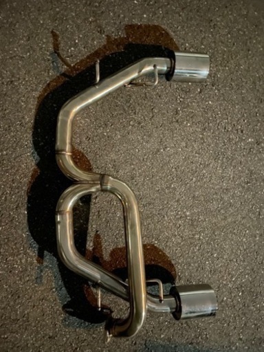 86(zn6)リアピストレートマフラー