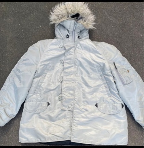 値下げ中　希少色　ヴィンテージ 90’s alpha N-3B フライトジャケット　USA製