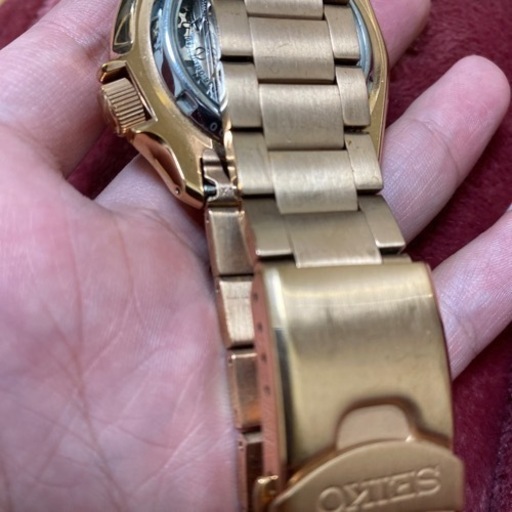 SEIKO 腕時計　automatic ゴールド