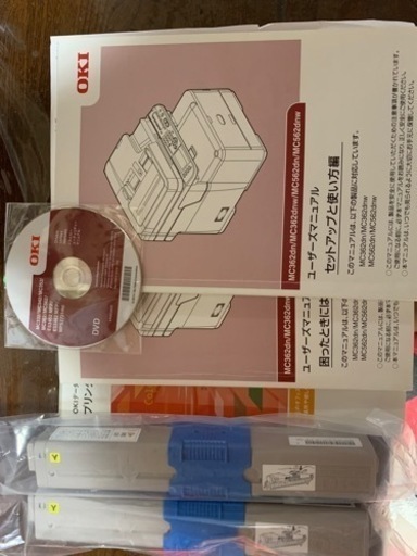 [お譲り予定者様決定]OKIMC362dnwカラーレーザープリンター複合機、購入金額112800円