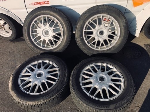 冬タイヤ 205/65R16 便利なアルミ付BS製スタッドレス4本組