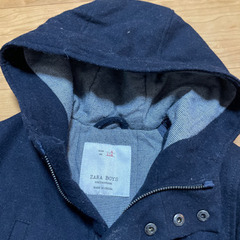 ZARA コート　110cm ネイビーの画像