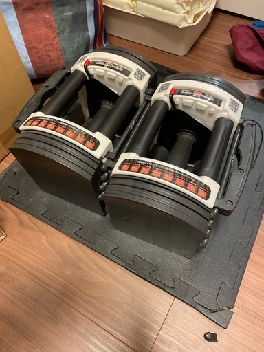 可変式ダンベル　2個セット    1個22kg 