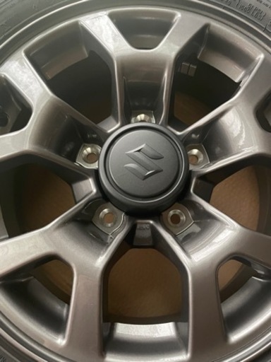 【2022年製 新車外し】スズキ ジムニーシエラ 純正 15in 5.5J+5 PCD139.7 ダンロップ グラントレックAT20 