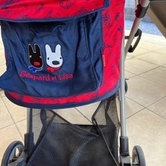 【最終値下げ】リサ＆ガスパール　ペットカート　ペットパラダイス　バギーの画像