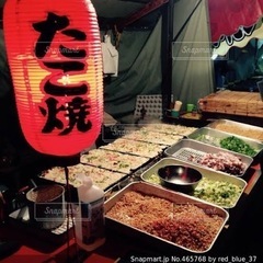 屋台の販売