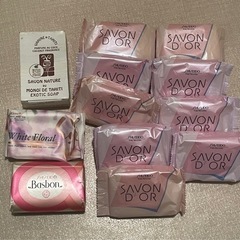決まりました。①固形石鹸12個