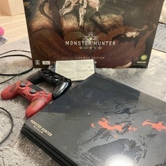 値下げ　PS4 Pro （HDD 1TB）MONSTER HUNTER デザイン