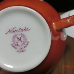 ノリタケのカップセットの画像