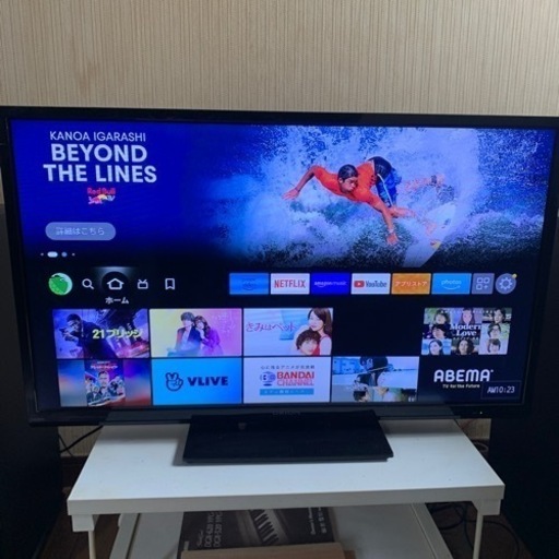 運搬可美品★ ORION 薄型軽量液晶テレビ 32インチ + Amazon’s fire tv stick
