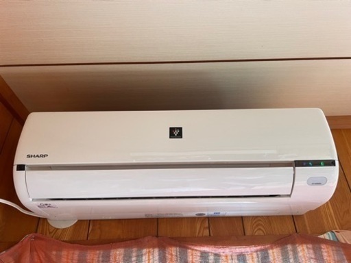 【購入者決まりました】SHARPルームエアコン18畳〜24畳用　2017年製