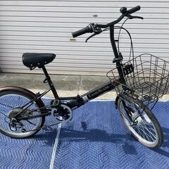 ほぼ新品 折りたたみ自転車 引き取り限定