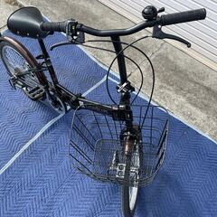ほぼ新品 折りたたみ自転車 引き取り限定の画像