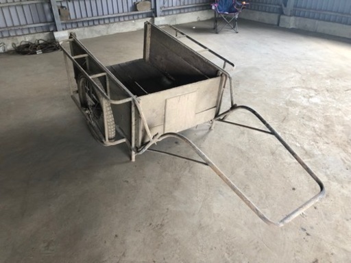 リヤカー　希少　昭和レトロ　移動販売　運搬　アウトドア　台車