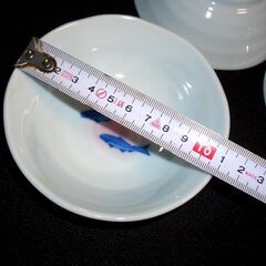■□橘吉小皿小鉢 約11cm×3.5cm 磁器 和食器 5枚セット□■の画像