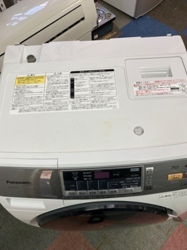 ??大阪市内配達設置無料?パナソニックドラム洗濯機乾燥機着き7キロ?保証