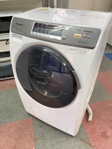 🌸🌸大阪市内配達設置無料🌸パナソニックドラム洗濯機乾燥機着き7キロ🌸保証