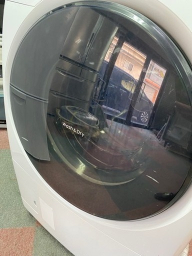 ??大阪市内配達設置無料?パナソニックドラム洗濯機乾燥機着き7キロ?保証