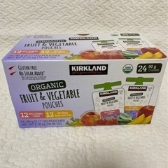 【コストコ商品】新品未開封オーガニック フルーツ＆ベジタブル パ...