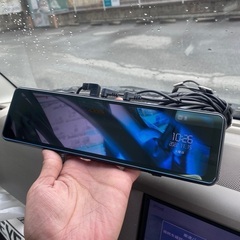 実働品！前後ドラレコ＋ミラーモニター