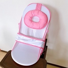折りたたみ バスベッド ドーナツ 入浴補助用品 ベビーバスの画像