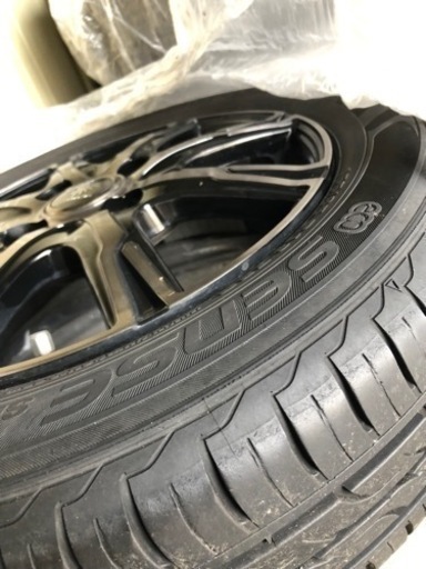 〔お話し中〕夏タイヤ　４本セット　ホイール付き　13インチ