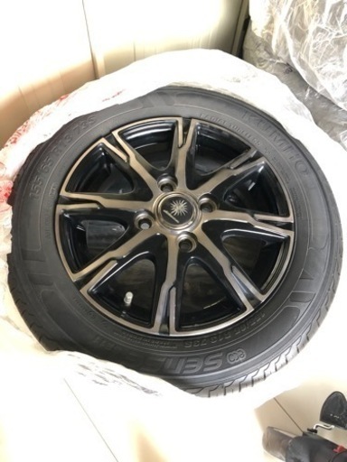 〔お話し中〕夏タイヤ　４本セット　ホイール付き　13インチ