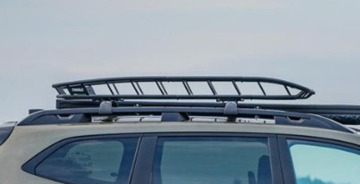 Thule Canyon XT ルーフバスケット ブラック　エクステンション付き