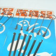 ステンレス串　21cm✖️10 昭和レトロ 串カツ 焼き鳥　バーベキュー アウトドアの画像