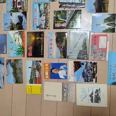 昭和レトロ　当時物　観光地などの絵葉書他　大量の画像