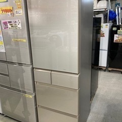 5ドア冷蔵庫 Panasonic NR-E431GVL 2016年製 426L 自動製氷機能付 6