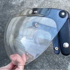 バイク　ヘルメット　バブルシールド　汎用の画像