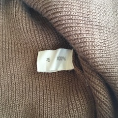 ニットベストの画像
