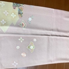 着物   未着用 美品✨️／訪問着  一式セット、ピンク色
