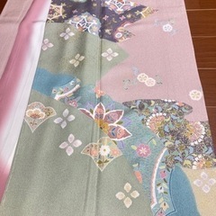 着物   未着用 美品✨️／訪問着  一式セット、ピンク色