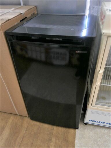 【引取限定】アイリスオーヤマ ノンフロン前開き 冷凍庫 60L IUSD-6B-B 2021年製 中古品 【ハンズクラフト八幡西店】