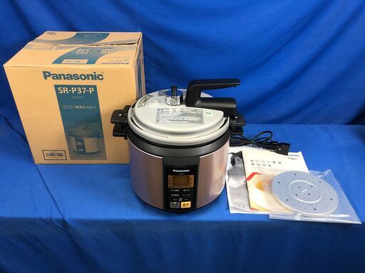 【動作保証あり】Panasonic 2014年 SR-P37 37L マイコン 電気圧力なべ【管理KRK726】
