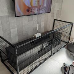 【お話し中】ベビーガード　テレビガード　イレクターパイプ　　の画像