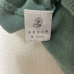 値引き！ARROW 美品　カーディガンの画像