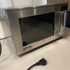 SHARP 業務用電子レンジ RE-6300 2006年製 200V 19L 店舗 飲食店 50Hz-