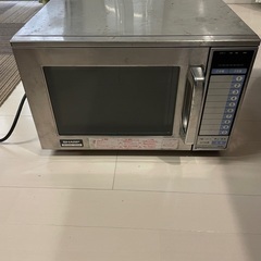 SHARP 業務用電子レンジ RE-6300 2006年製 200V 19L 店舗 飲食店 50Hz-
